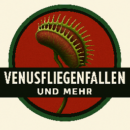 Venusfliegenfallen und mehr – Logo